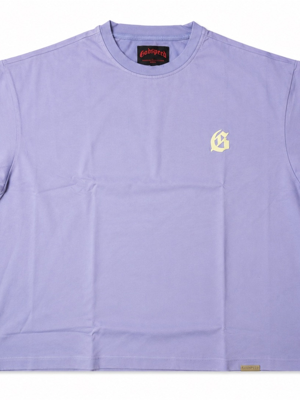 Godspeed Lavender Logo Short Sleeve Tee